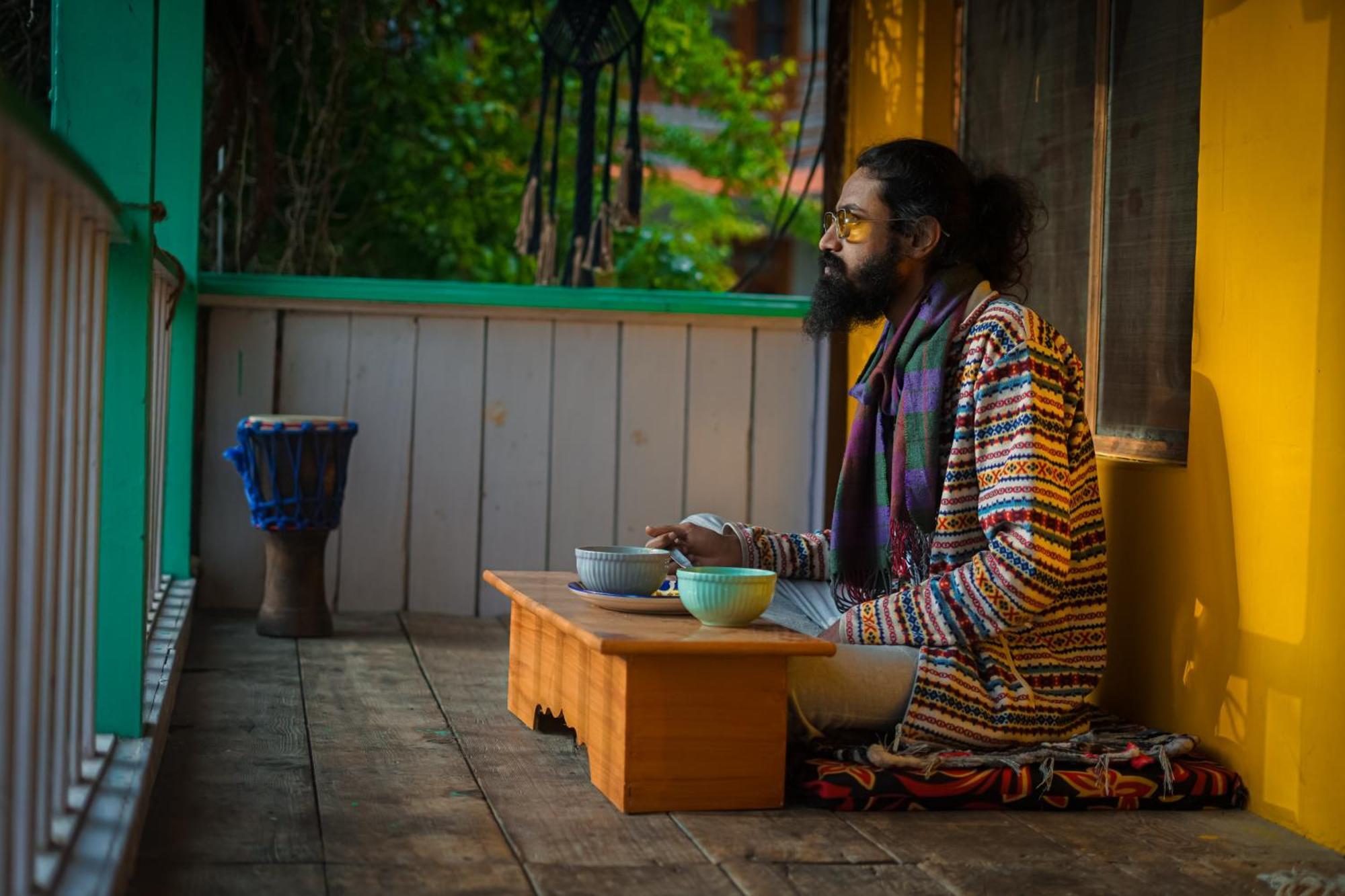 Yaarana Stay & Cafe, Vashisht, Manali Dış mekan fotoğraf