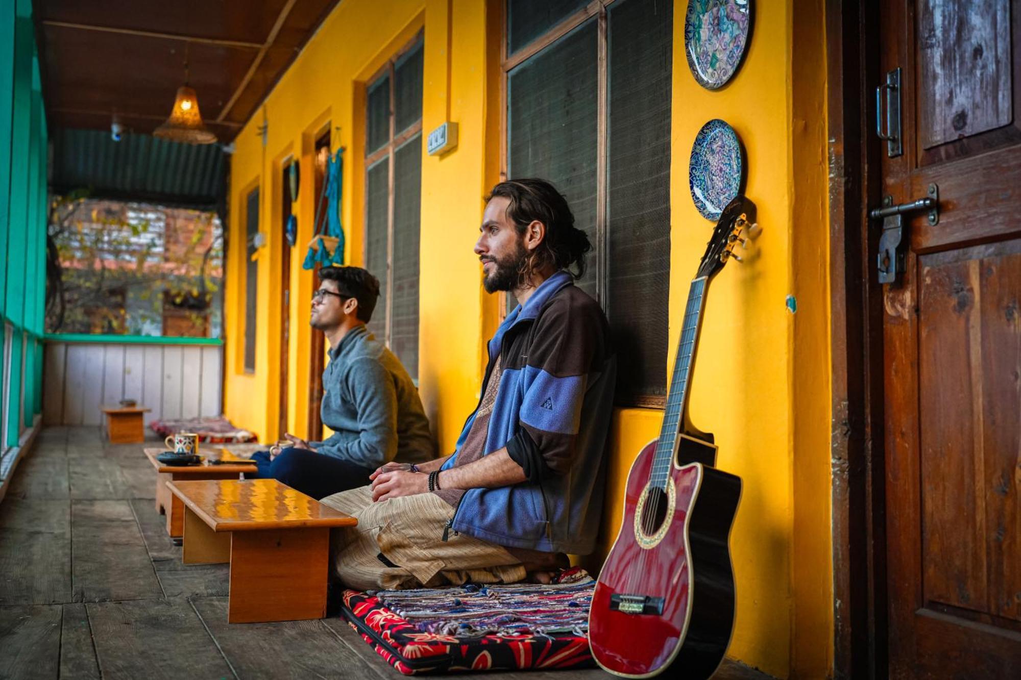 Yaarana Stay & Cafe, Vashisht, Manali Dış mekan fotoğraf
